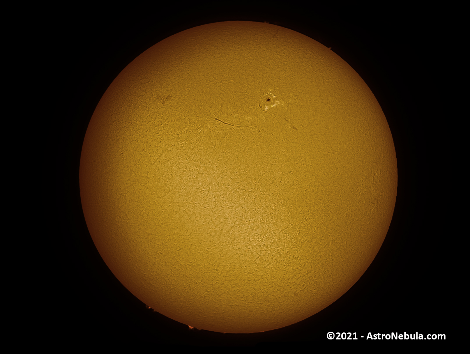 Sun Spot AR 2833
