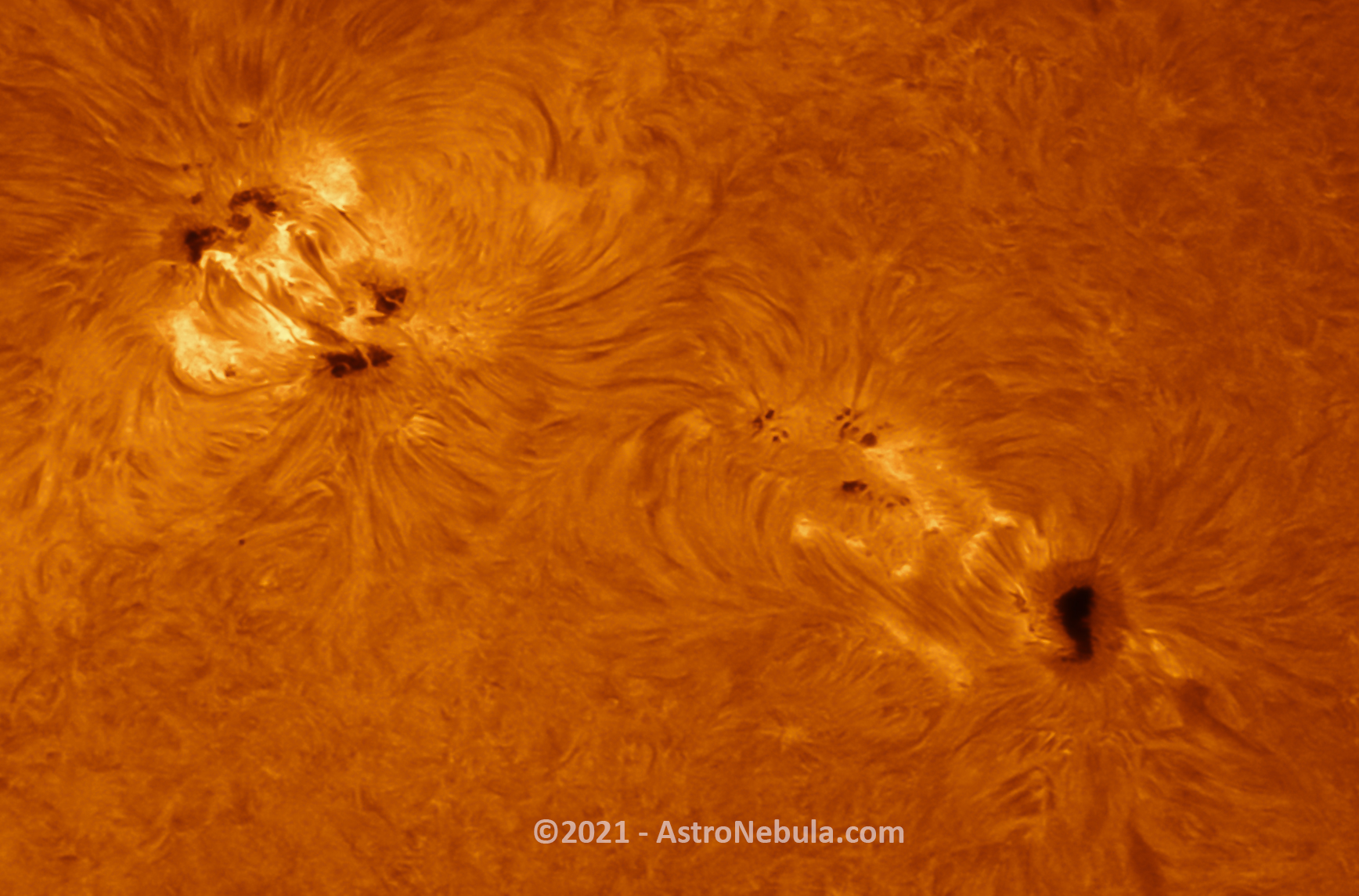 Sunspot AR 2866 and AR 2868