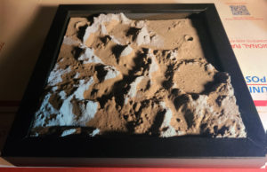 Apollo 17 Landing Site Framed D